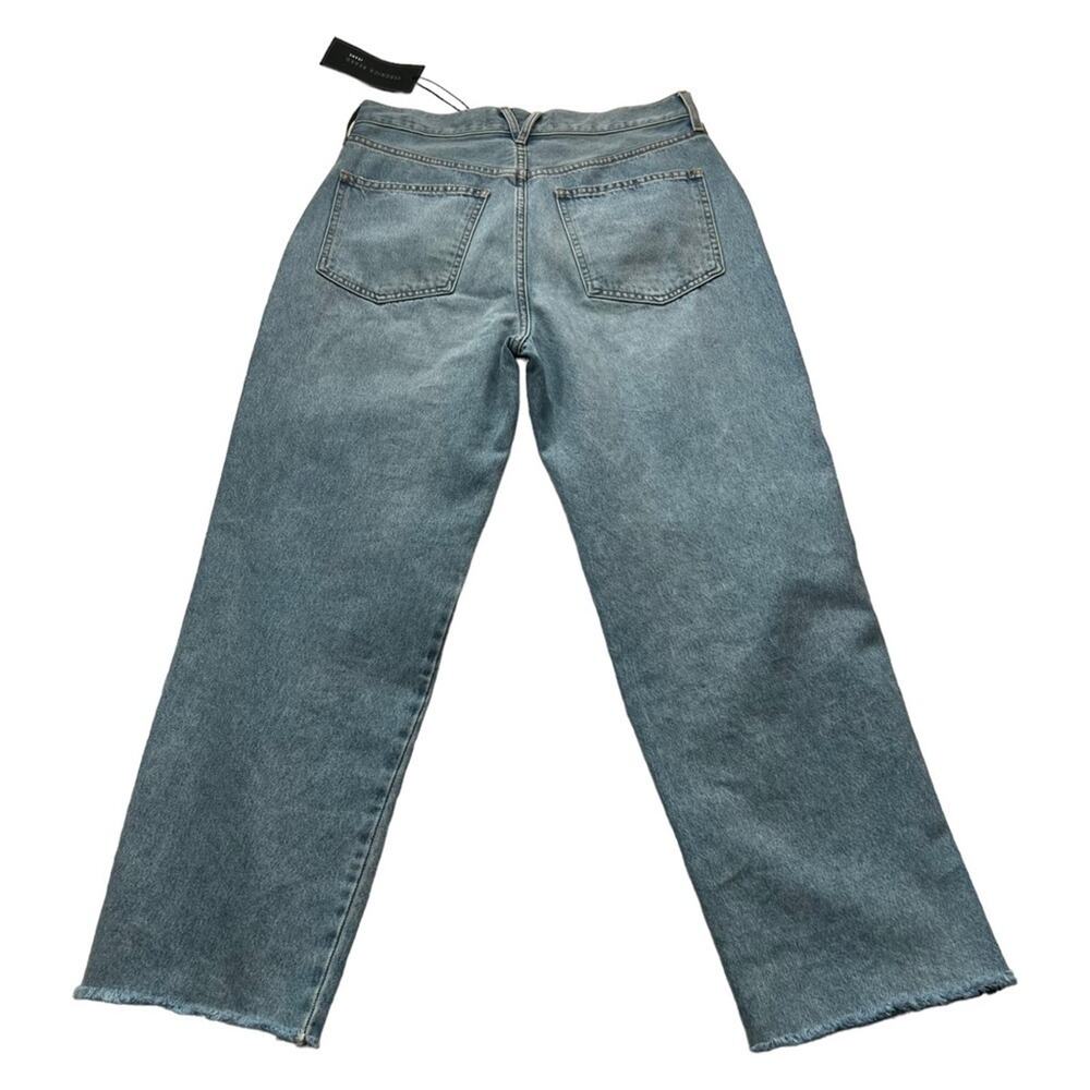 Veronica Beard Blake Crop Classic High Rise Straight Leg Jeans Size 29 - Picture 5 of 13